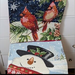 2 x Vintage Christmas Pillow Covers 17" x 17"